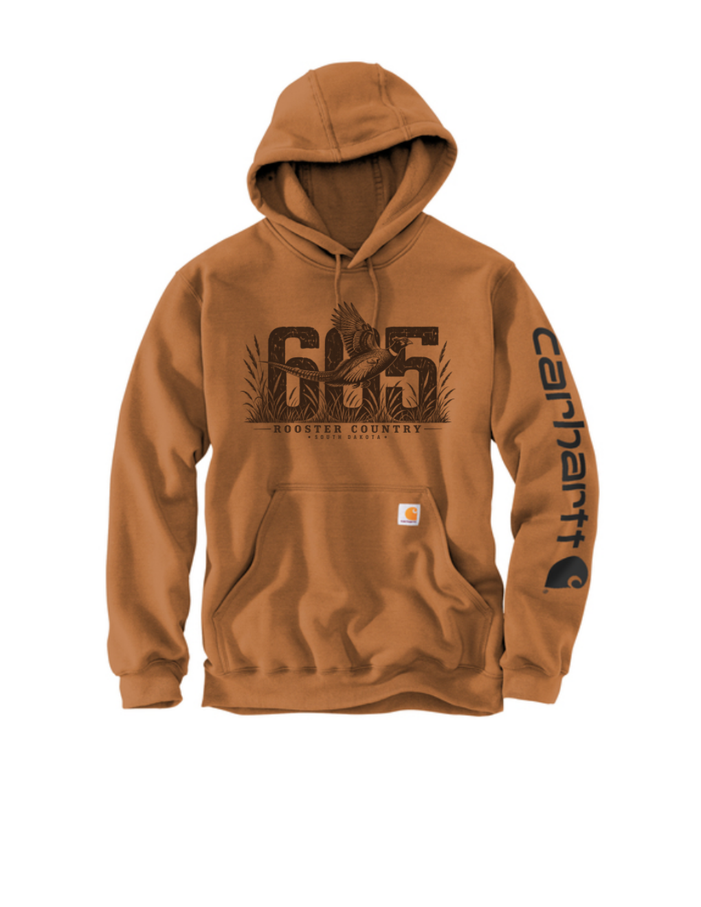 605 Rooster Country Carhartt Hoodie | Adult