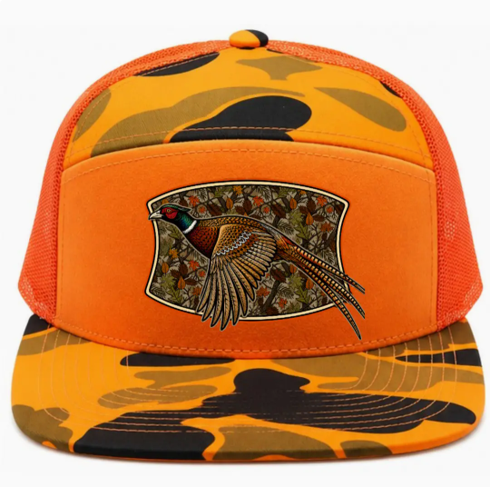 Camo Pheasant Snapback Hat