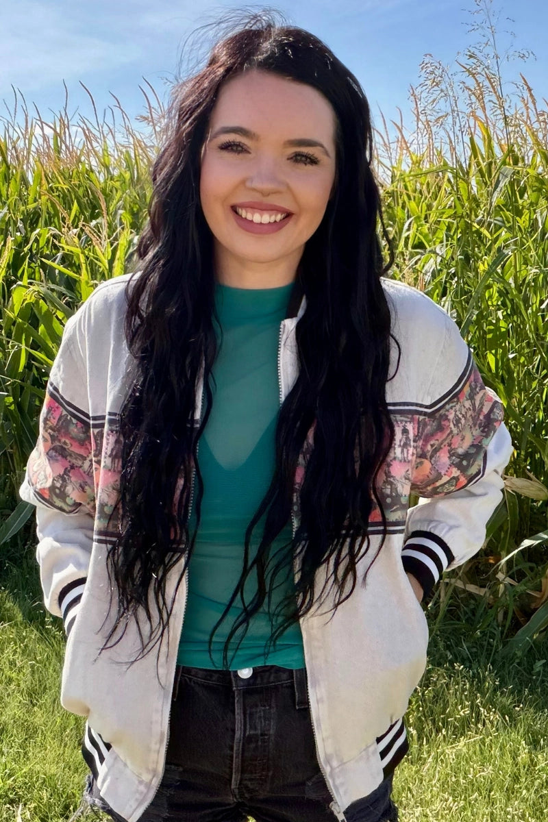 Cosmic Cowgirl Bomber Jacket