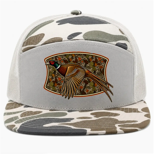 Camo Pheasant Snapback Hat