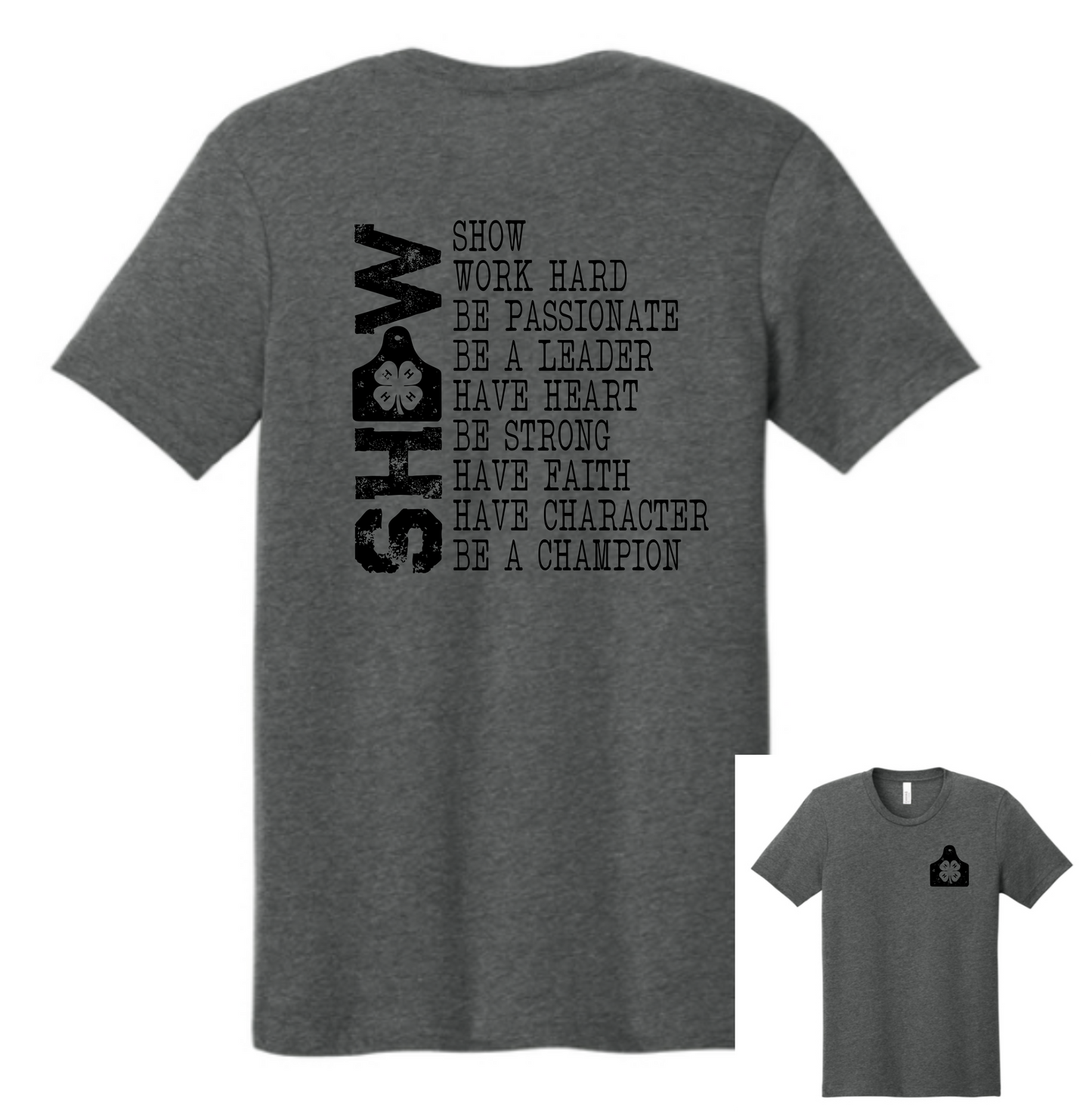 4-H Show Tshirt | Youth