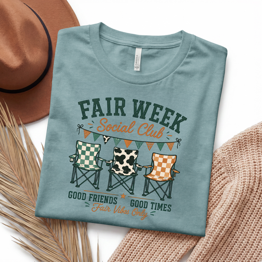 Fair Week Social Club Tshirt | Adult