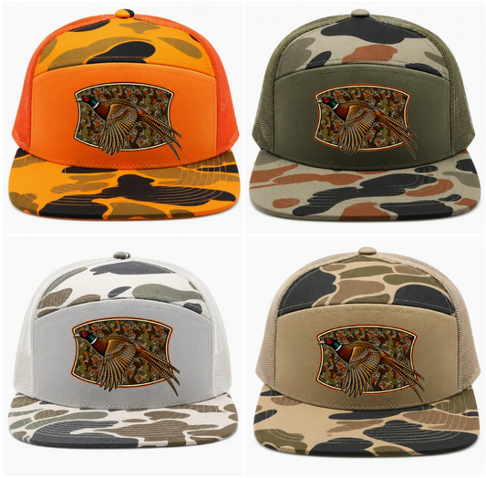 Camo Pheasant Snapback Hat