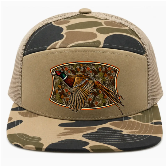 Camo Pheasant Snapback Hat