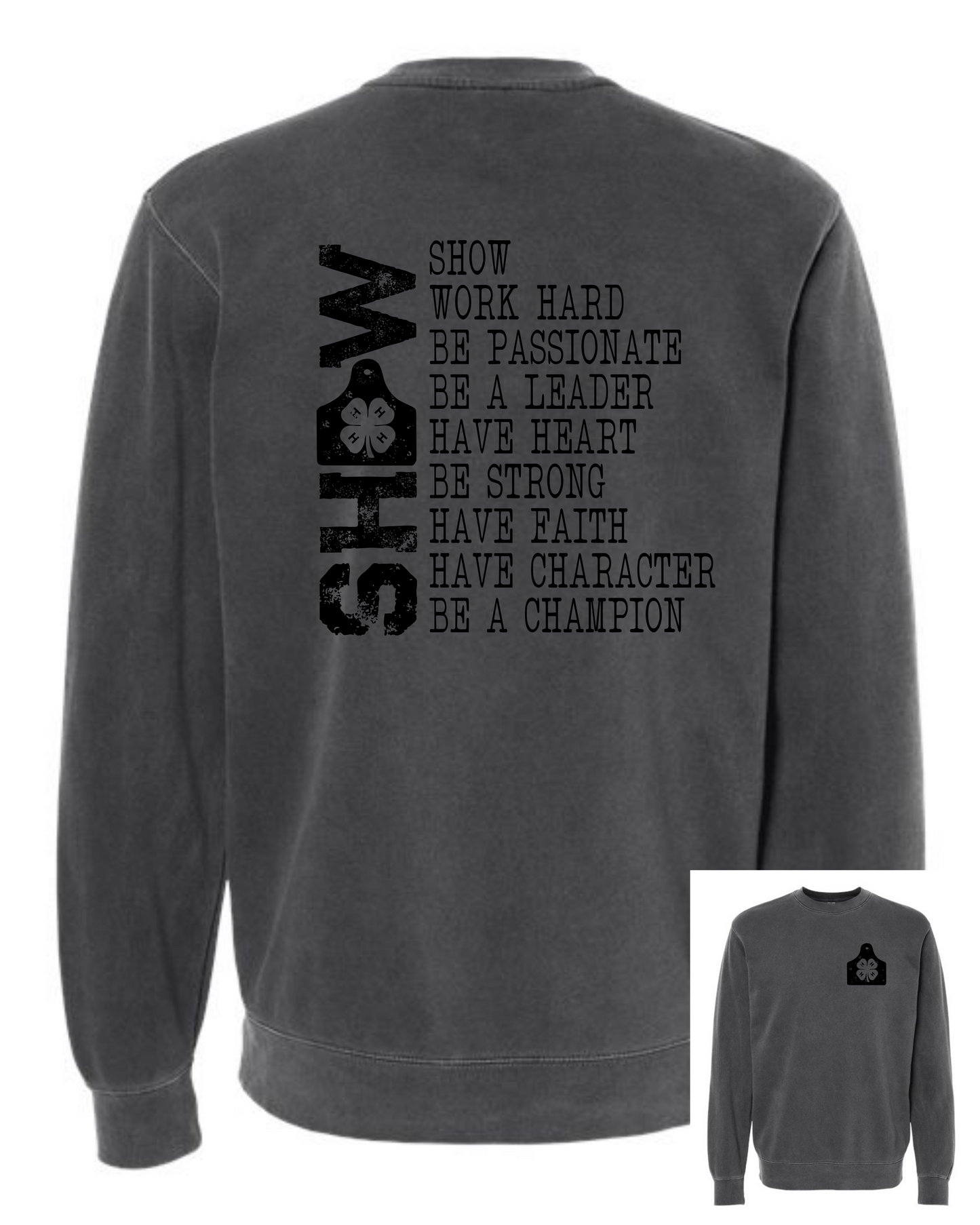 4-H Show Crewneck | Adult