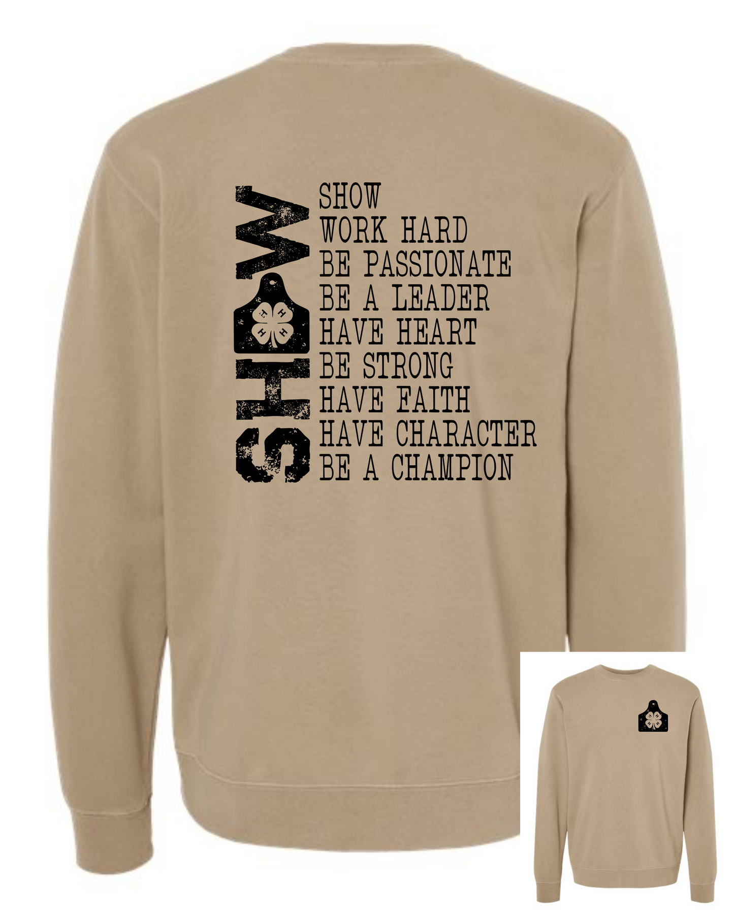 4-H Show Crewneck | Adult
