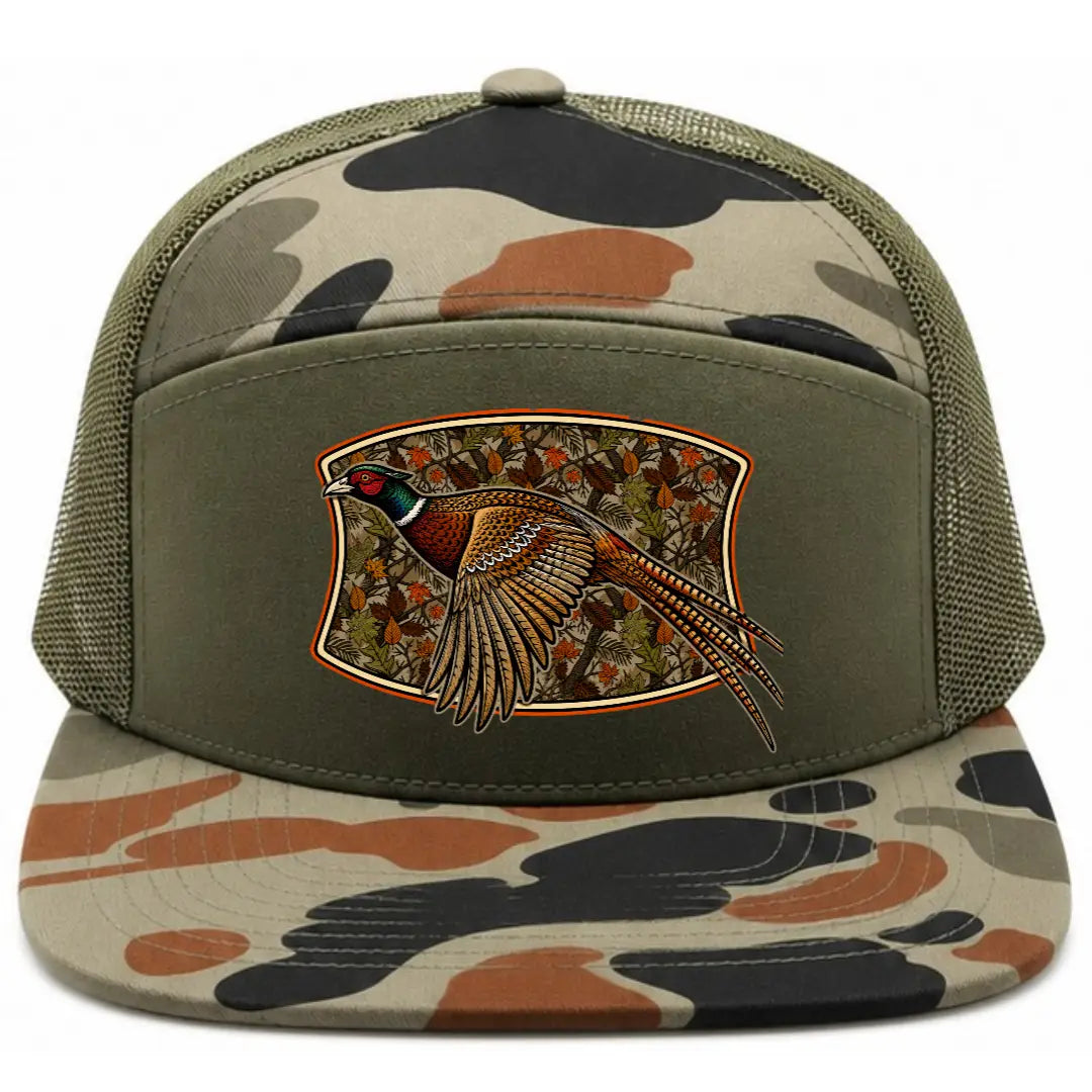 Camo Pheasant Snapback Hat