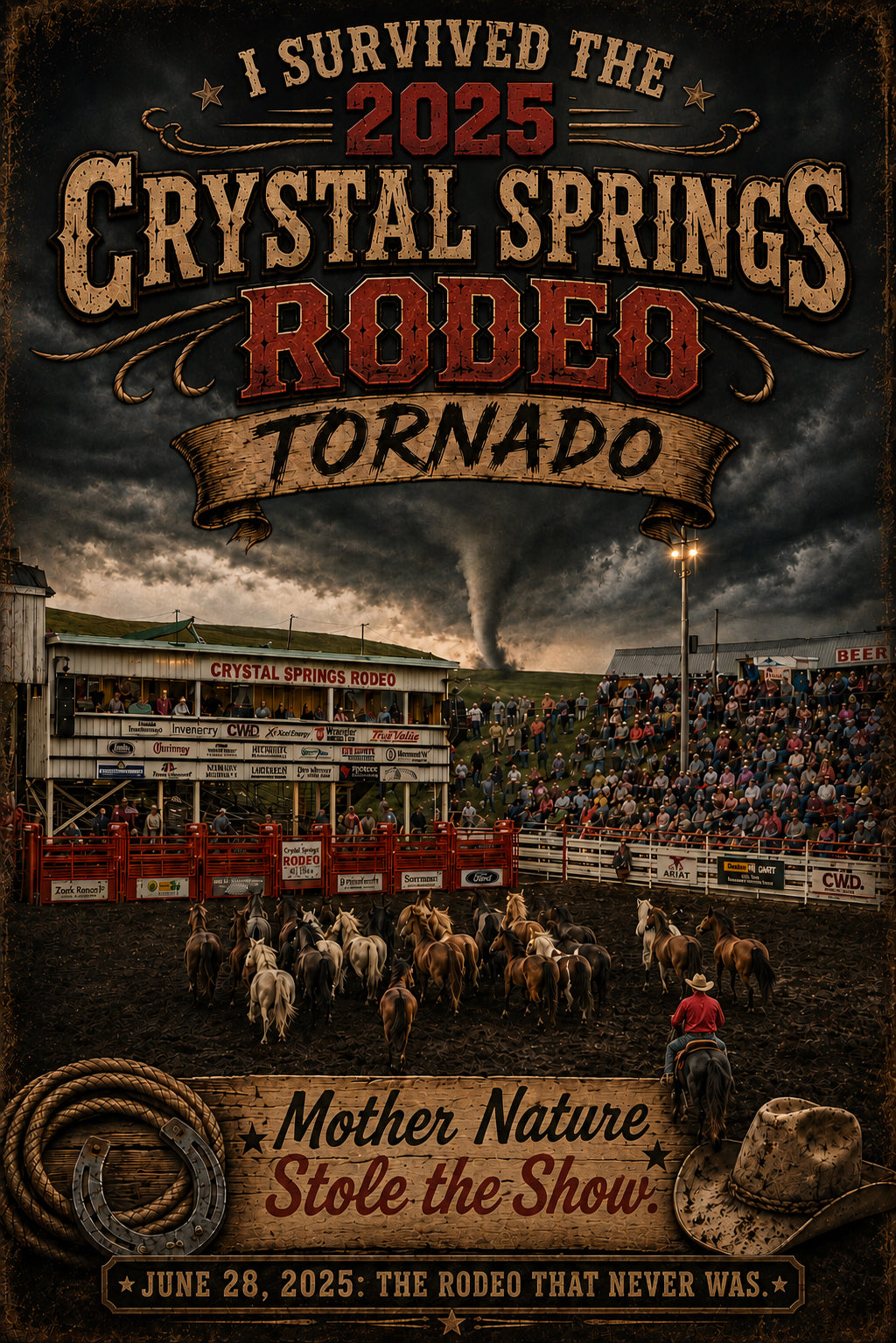 Tornado Souvenir Poster - Quantity 1